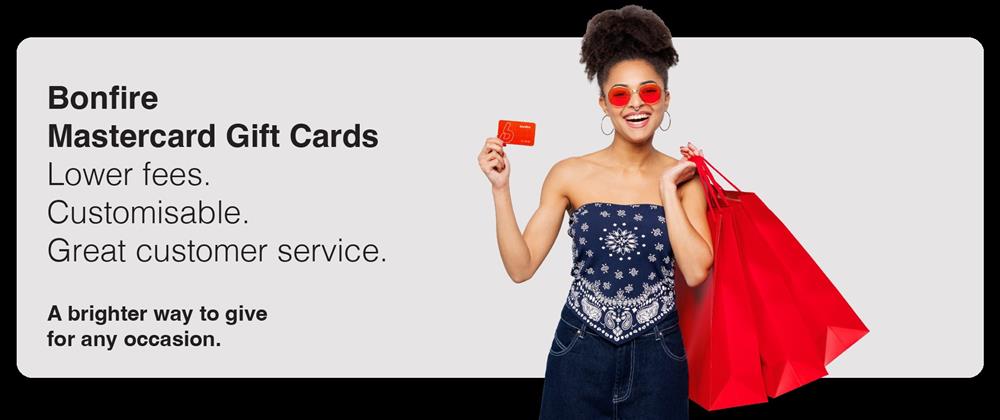 Bonfire Mastercard Gift Cards