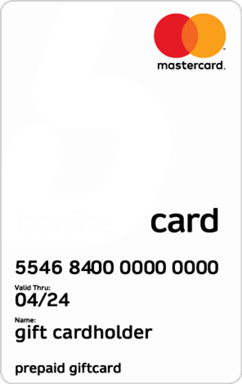 Bonfire Gift Card | Buy a Bonfire Card